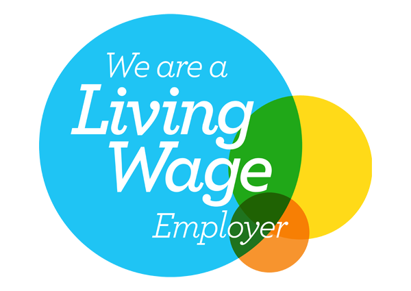 Living Wage Employer logo - The Alan Nuttall Partnership is now accredited